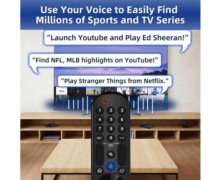 LG TV Remote Replacement for All LG Smart TVs, for LG Magic Remote Control MR Carousel 2