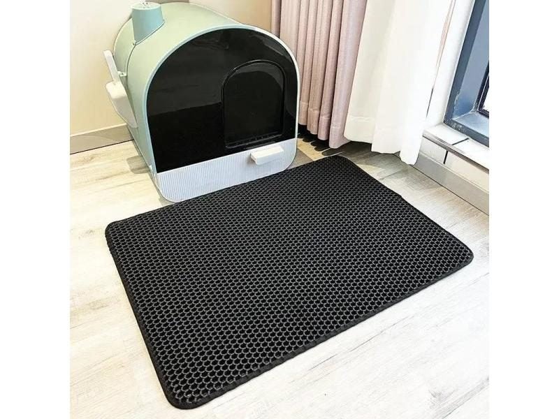 Cat Litter Mat Pet Toilet Waterproof Double Layer Pet Litter Box Mat Nonslip Carousel 1