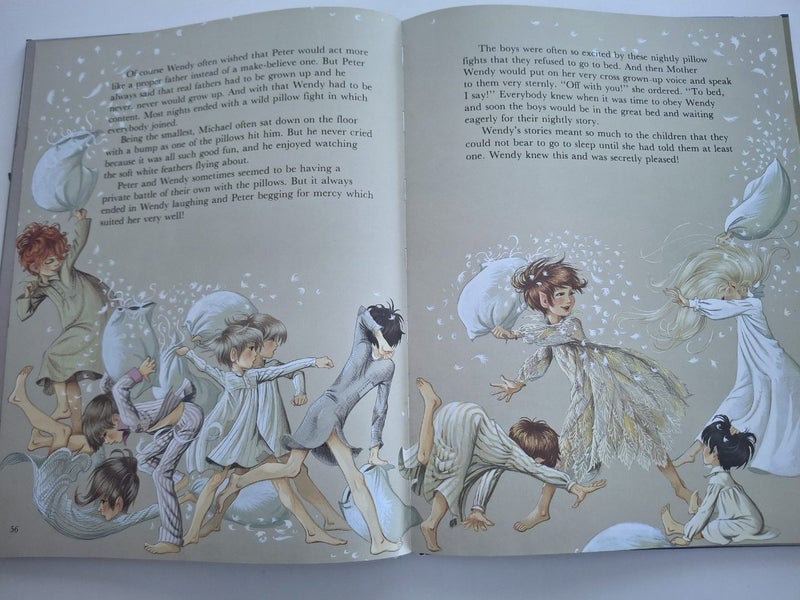 Peter Pan and Wendy by Anne Grahame Johnstone Carousel 2