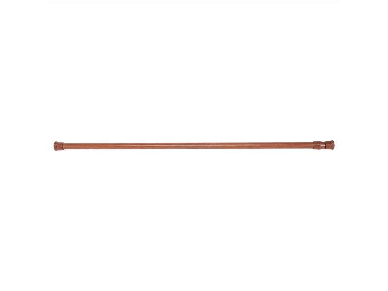 Extendable Telescopic Spring Loaded Net Voile Tension Curtain Rail Pole Rods Carousel 1