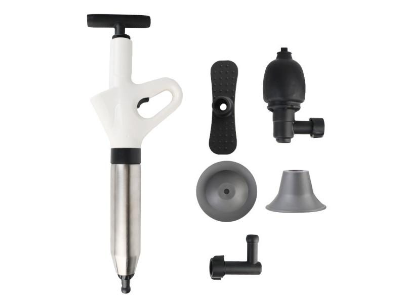 Toilet Plunger High Pressure Drain Plunger Dredge Clog Remover Sewer Pipe Carousel 1