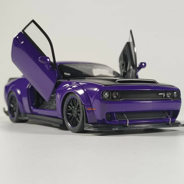 1:32 Dodge Challenger SRT Hellcat Redeye V8 Alloy Metal Diecast Model American Carousel 1