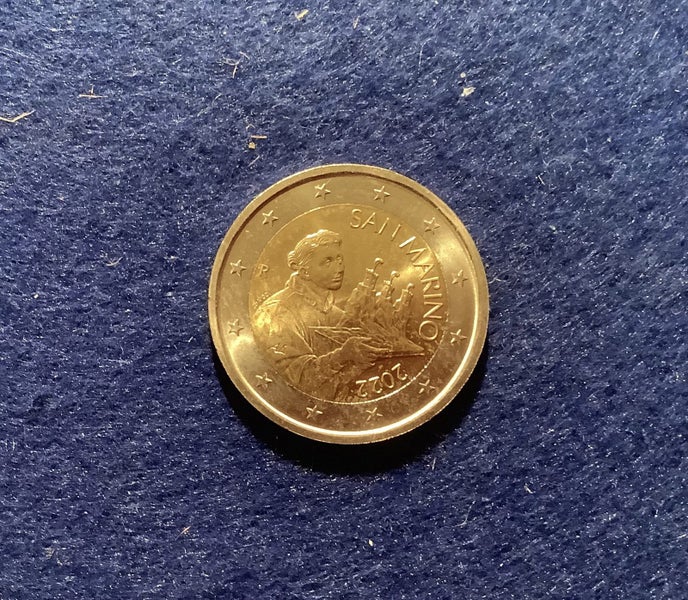 San Marino 2022 Two euro coin Carousel 1