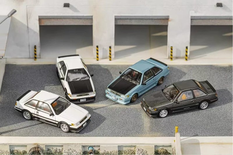 DCT 1:64 AE86 Wide-body Simulation Alloy Model Gifts Decoration Collection Carousel 1