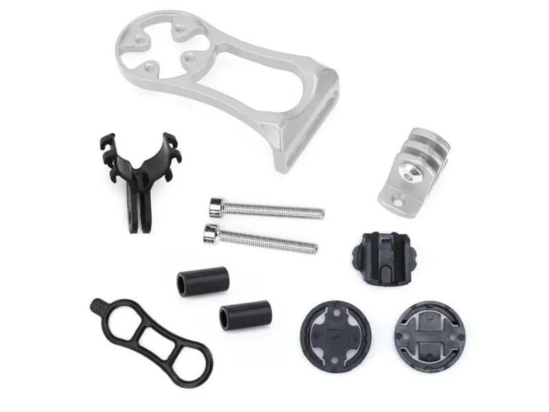 Bicycle Computer Holder Aluminum Alloy Stopwatch Mount Wear-resistant MTB Carousel 1