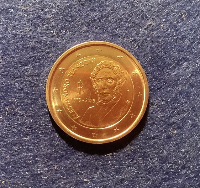 Italy 2023 Manzoni Two euro coin Carousel 1