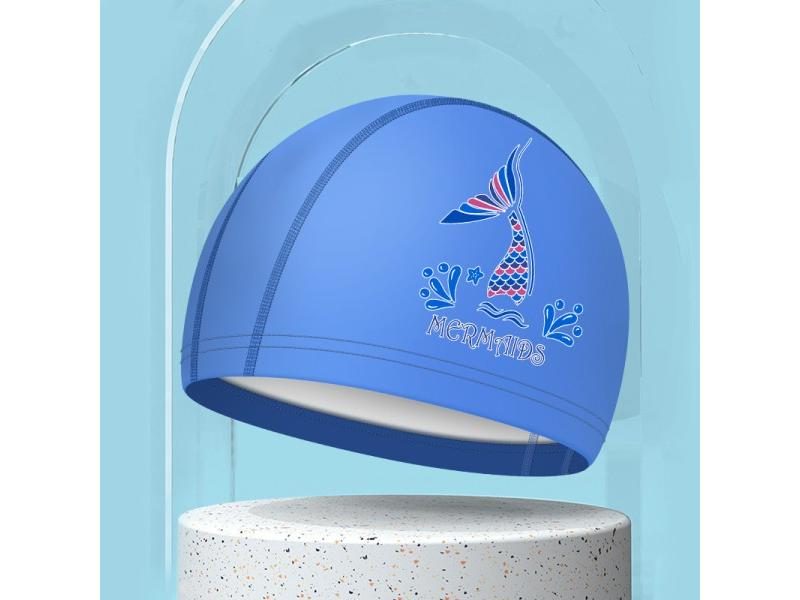 Fashion Swim Caps For Women Men Large Size Long Hair Ear Protection Swimming Carousel 1