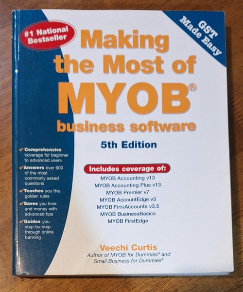 Making the Most of MYOB - Business Software 5e Carousel 1