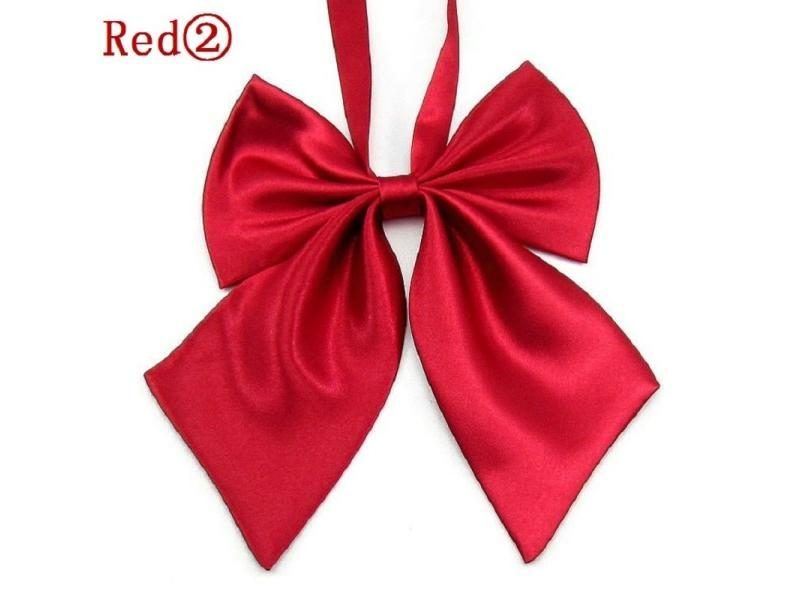HOOYI Solid Bow Tie Knots Women's Butterfly Bows Carousel 1