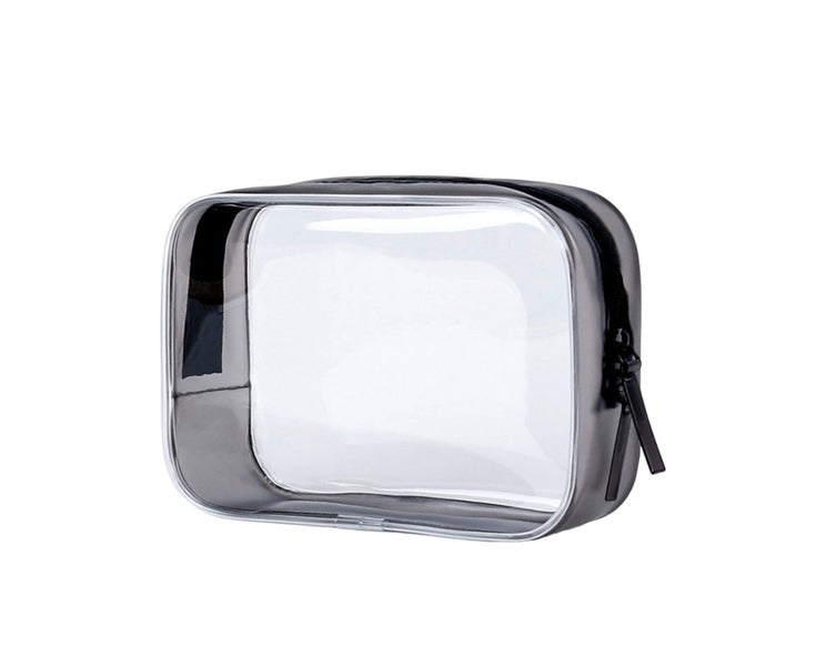 Makeup Bag Waterproof Transparent Zipper Visible Make Up Pouch Store Cosmetic Carousel 1