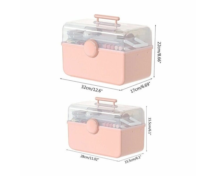 Makeup Organizer for Cosmetic Large Capacity Layering Storage Box Desktop Mak Carousel 2