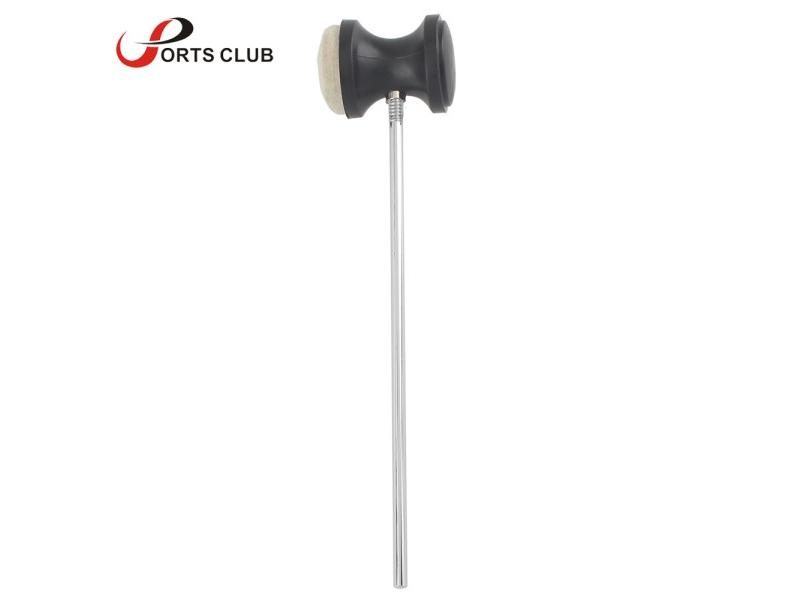 1pcs Drum Pedal Wool Felt High Quality Stainless Steel Handle Percussion Carousel 1