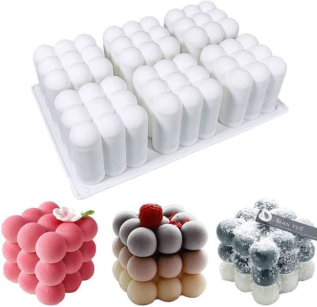Resin Moulds Silicone Candle Cake Mousse Molds Carousel 1