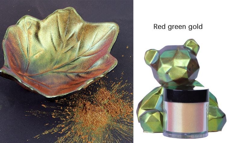 4 x Chameleons Pearlescent Magic Powder Color Shift Mica Pigment Carousel 2