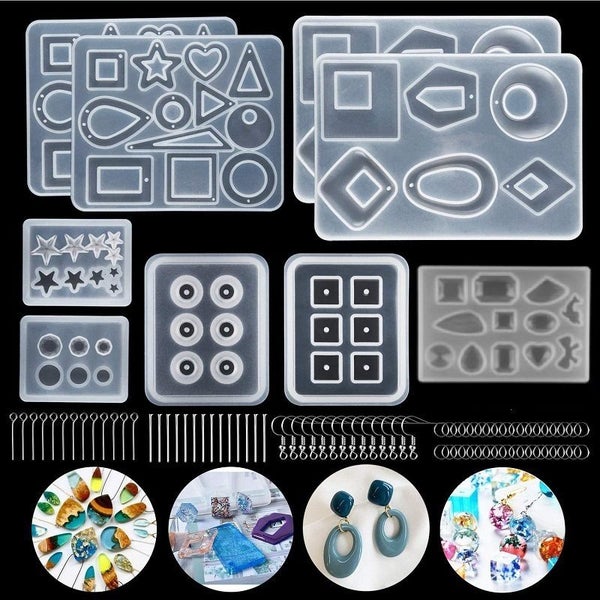 Jewelry Molds Earrings Epoxy Resin Moulds Silicone Mold Carousel 1