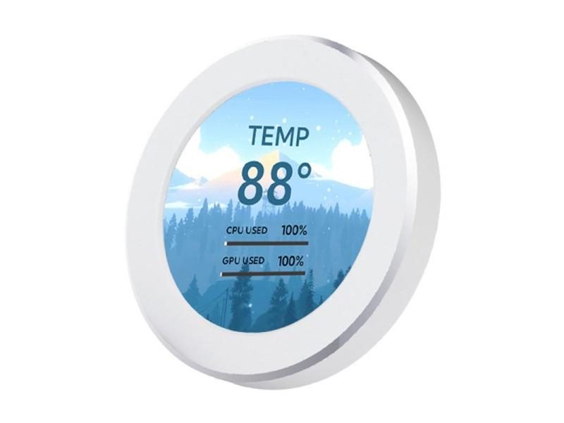 USB 2.1 Inch Watercool Screen 480x480 IPS Secondary Screen 2.1'' Round LCD For Carousel 1