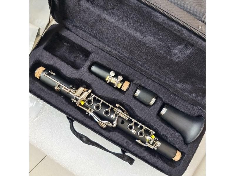 Excellent Clarinet With Cases Eb 11Key Bakelite Nickel Plated Gifts For Carousel 2