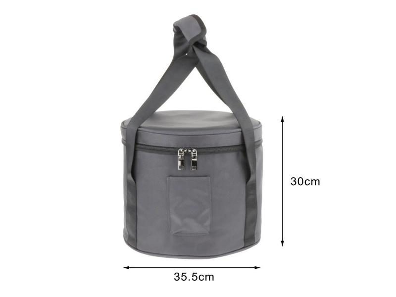 Crystal Bowl Bag Oxford Cloth Organizer For Outdoor Carrying Bowl Carousel 1