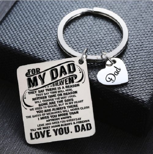 For my Dad in Heaven - Keyring Carousel 1