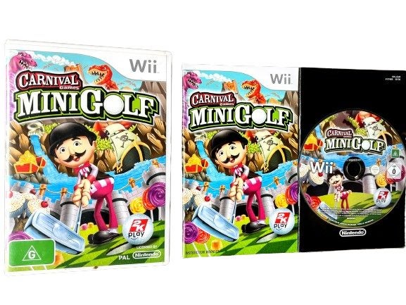 CARNIVAL Mini Golf (MiniGolf) Wii *EXCELLENT + COMPLETE* Carousel 1