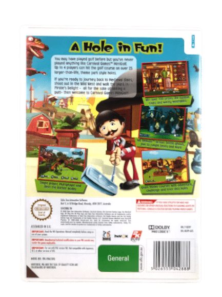 CARNIVAL Mini Golf (MiniGolf) Wii *EXCELLENT + COMPLETE* Carousel 5