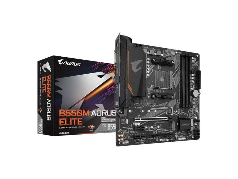 New GIGABYTE B550M AORUS ELITE Micro-ATX Carousel 1