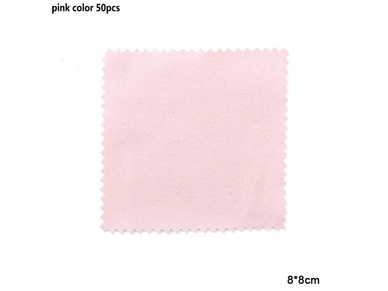 10-50pcs Silver Polishing Cloths Jewelry Cleaning Cloth Soft Clean Wipes Non Carousel 1