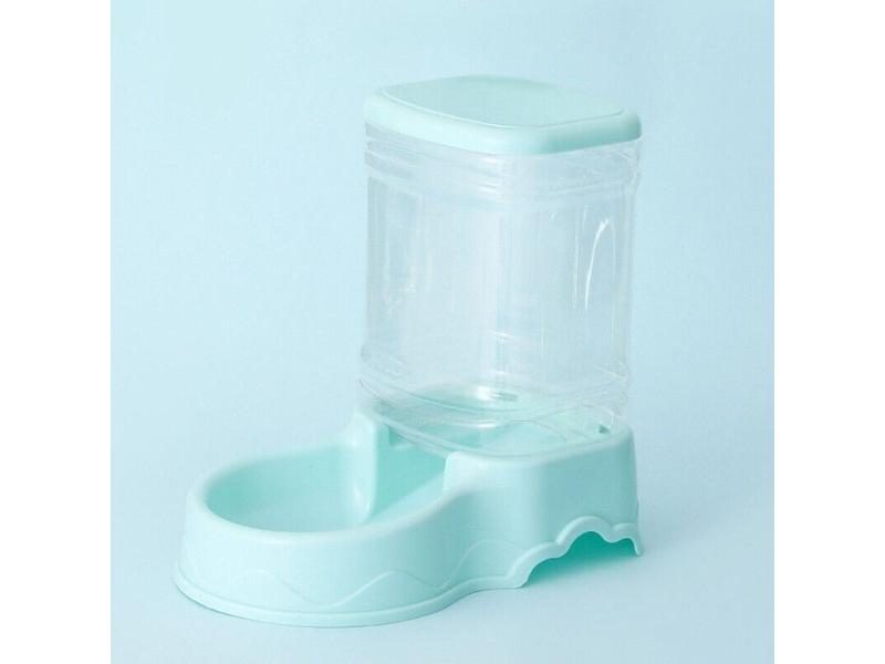 3.8L PP Material Pet Feeder Pet Water Fountain Drink Bowl Automatic Pet Feeder Carousel 1