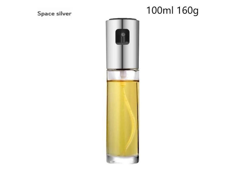 1pc 100ML Olive Oil Sprayerl Stainless Steel Spray Bottle Spray Kitchen Cooking Carousel 1