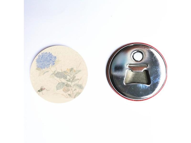 58MM 10/25/50 Sets Magnetic Bottle Opener Tinplate Bottle Opener Fridge Carousel 1