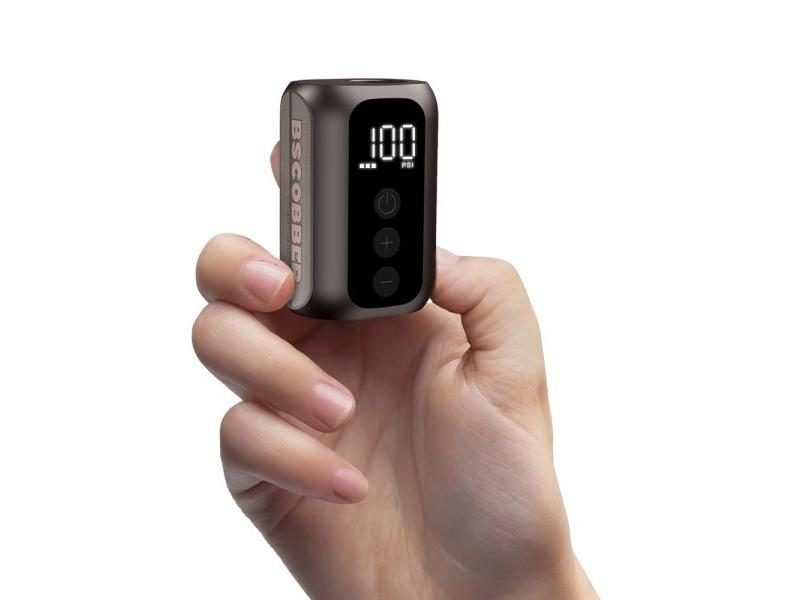 Portable Rechargeable Wireless Bicycle Tire Inflator 100PSI Carousel 1