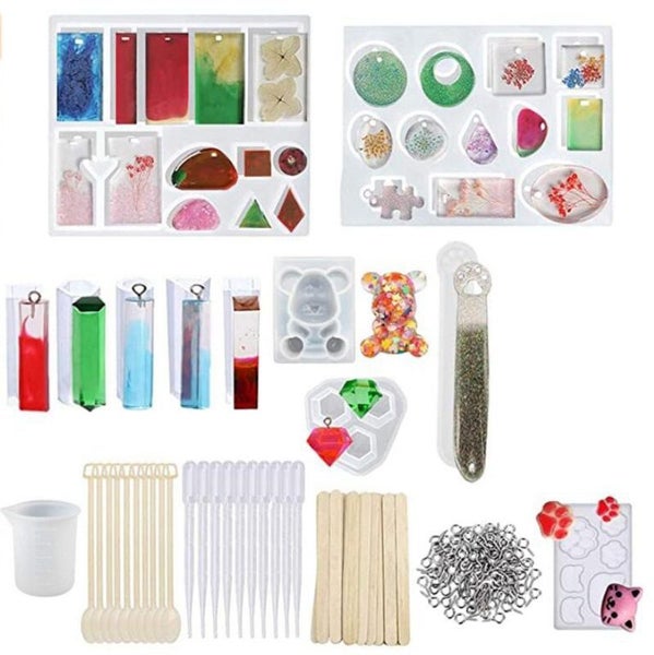 Resin Moulds Silicone Jewellery Pendant Molds Carousel 1