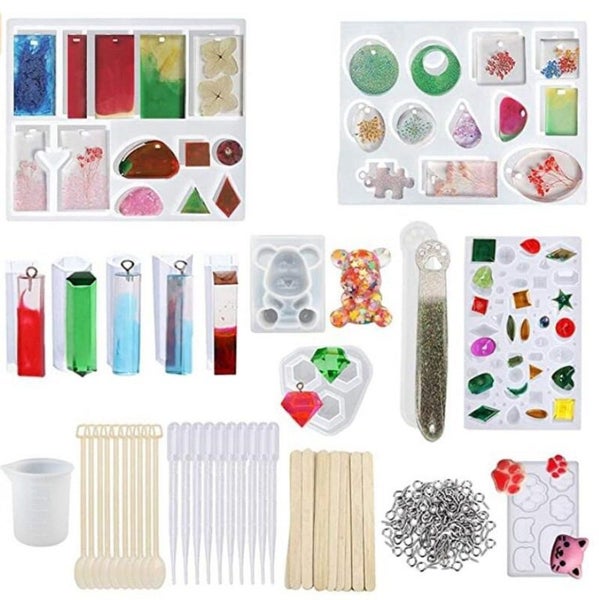 Resin Moulds Silicone Jewellery Pendant Molds Carousel 8