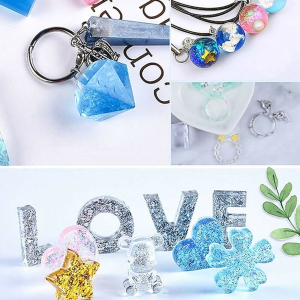 Silicone Molds Pendant Jewelry Making Necklace DIY Resin Mould Supplies Carousel 19