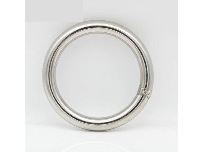 304 Stainless Steel Big O Ring Outside Diameter 8/10/12mm Thickness Strapping Carousel 1