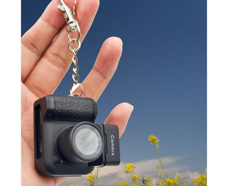Mini Digital Camera with 1.4 In LCD Screen 1080P 32GB Card Monoreflexes Shape Carousel 8