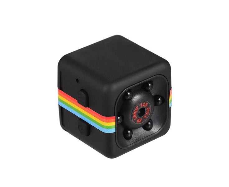 Mini Cube Camera 1080P HD IR Night Vision 120ˇÄ? Wide Angle 32GB Extended Memor Carousel 1