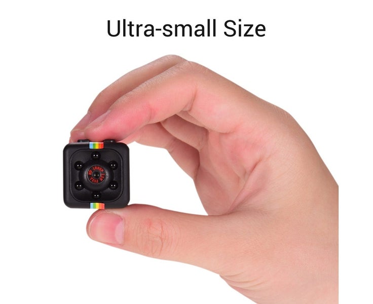 Mini Cube Camera 1080P HD IR Night Vision 120ˇÄ? Wide Angle 32GB Extended Memor Carousel 2