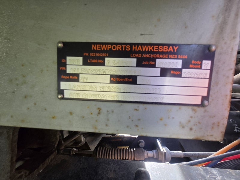 2004 Isuzu FVZ63612531290626112