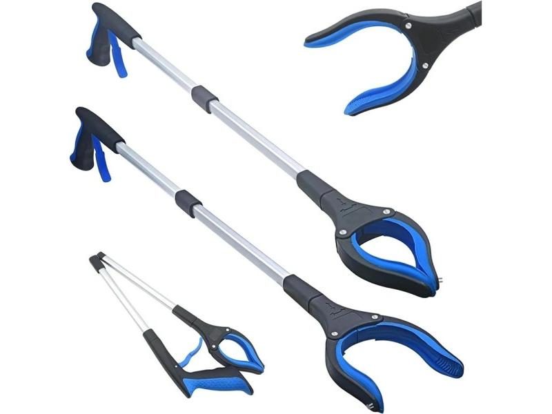 Foldable Gripper Extender Hand Tools Litter Reachers Pickers Collapsible Carousel 1