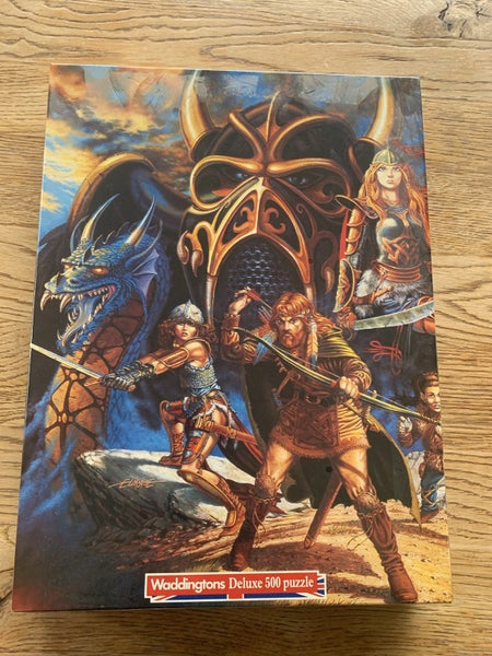 Vintage Dungeons and Dragons 500 piece puzzle Carousel 1