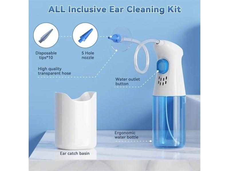Ear Wax Removal Manual Ear Cleaner Water Cleaner Earwax Remover Kit Ear Carousel 1