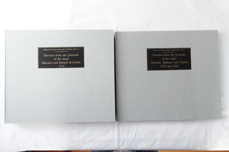 Early Eyewitness Accounts of Maori Life Vol 2 & Vol 3-4 (SKU BK15) Carousel 1