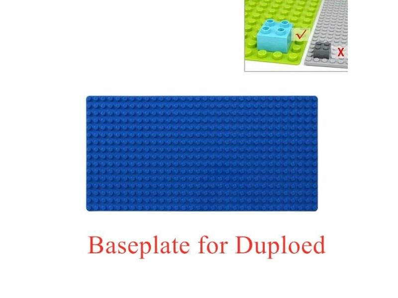 16*32 Dots DIY Large Baseplate Accessories Building Blocks Toys Compatible All Carousel 1