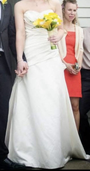 Wedding dress, dry cleaned63612488342658114