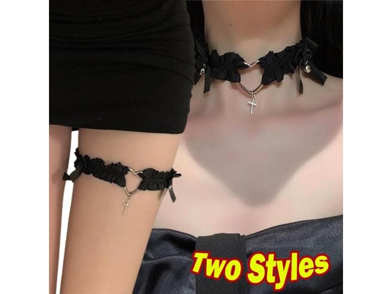 Fashion Womens Sexy Elasticity Harness Heart Leg Chain Garter Belts Cosplay Carousel 2