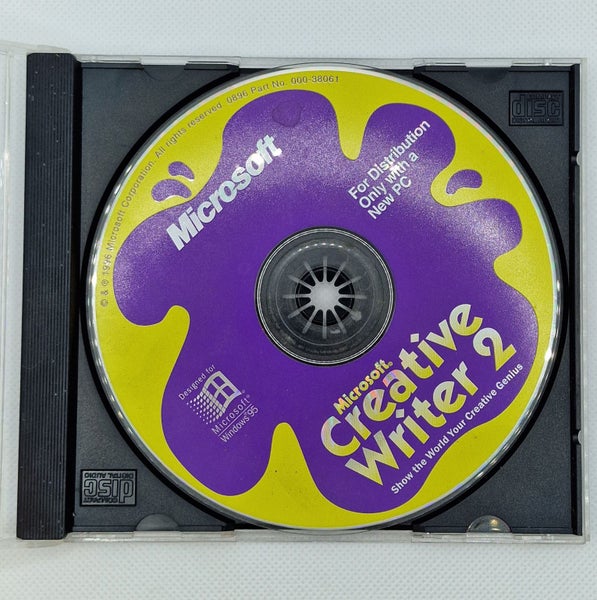 Microsoft Creative Writer 2 CD – Windows 95 (Disc Only) Carousel 1