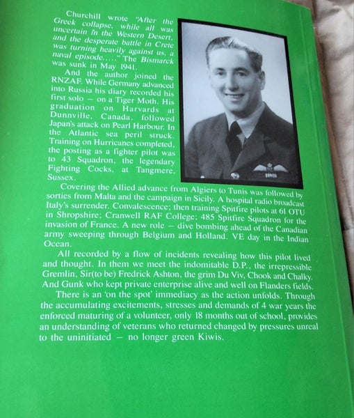 GREEN KIWI VERSUS GERMAN EAGLE* J NORBY KING JOURNAL OF NZ SPITFIRE PILOT SIGNED Carousel 20