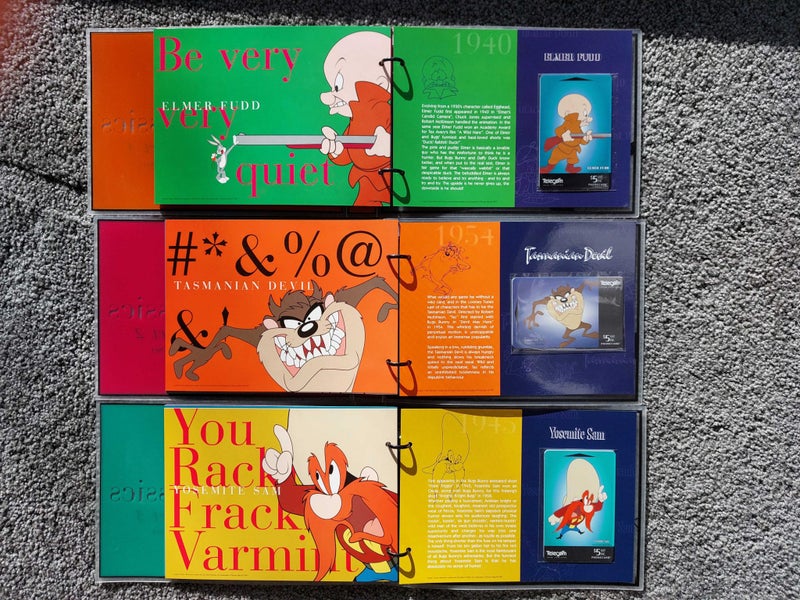 Looney Tunes Phonecard - 3 part set Carousel 1