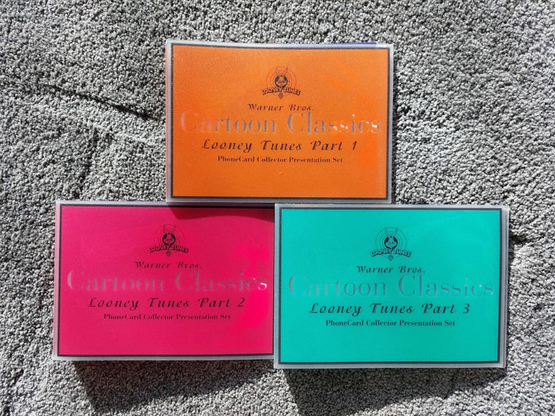 Looney Tunes Phonecard - 3 part set Carousel 2